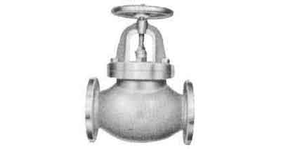 GLOBE VALVE SCREW DOWN CHECK 5K-250 250 MM 5K CAST IRON 345 MM 740 MM F7353 JIS 385 MM 23 MM 12 , Price per PIECE , Country Of Origin : CN , HS Code: 84818071 , Net Weight: 243 , IMPA - 751108 - ISSA