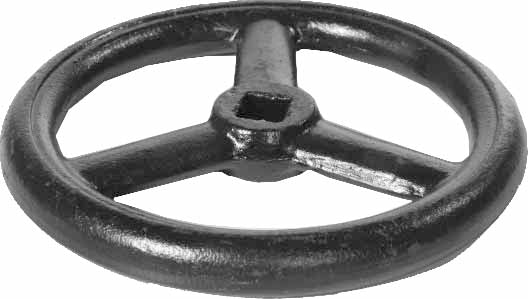 HANDWHEEL 224 X 19 MM CAST IRON , Price per PIECE , Country Of Origin : CN , HS Code: 84819000 , Net Weight: 2.2 , IMPA - 751509 - ISSA