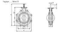 BUTTERFLY VALVE LEVER LUG TYPE 200 MM PN16 CAST IRON 295 MM 60 MM NODULAIR CAST IRON M20 12 NBR , Price per PIECE , Country Of Origin : CN , HS Code: 84818085 , Net Weight: 21.4 , IMPA - 754452 - 754507 - ISSA