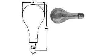 LAMP CLEAR E40, 220-240V 300W, Price Per PCE, IMPA 790236, ISSA , KERGER NR. - EC Nr - Kloska2 , Origin CN, HS CODE 85392998