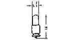 PILOT LAMP S5.5S18, 14V 80MA MG T1.3/4, Price Per PCE, IMPA 790712, ISSA 7324305, KERGER NR. - EC Nr - Kloska2 105278 460932 , Origin CN, HS CODE 85392290