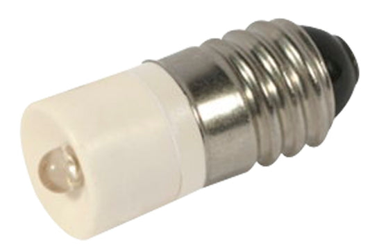 LED INDICATOR LAMP 24-28V E10 10X25MM WHITE, Price Per 1, IMPA 790891, ISSA , KERGER NR. - EC Nr - Kloska2 475776 , Origin CN, HS CODE 85392290