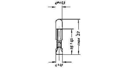 TELEPHONE LAMP T4.6 , (20) 24V 20MA T4.6 4.6X22MM, Price Per PCE, IMPA 790750, ISSA 7324709, KERGER NR. - EC Nr - Kloska2 105634 470570 424085060, Origin CN, HS CODE 85392290