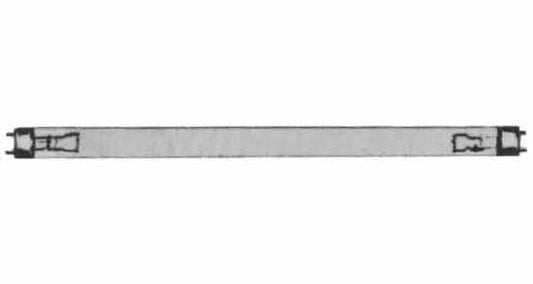 LAMP GERMICIDAL GL-6 6W, 15.5X210.5MM, Price Per PCE, IMPA 791492, ISSA 7316702, KERGER NR. - EC Nr - Kloska2 568040 , Origin CN, HS CODE 85366990