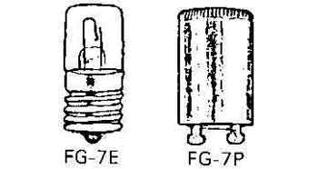 FLUORESCENT STARTER FG-7P 4-10, Price Per 1, IMPA 791503, ISSA , KERGER NR. - EC Nr - Kloska2 , Origin , HS CODE 85393110