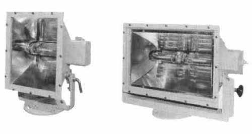 FLOODLIGHT FIXTURE FOR SODIUM, LAMP 110V 400WX2, Price Per PCE, IMPA 791823, ISSA , KERGER NR. - EC Nr - Kloska2 , Origin CN, HS CODE 94054010