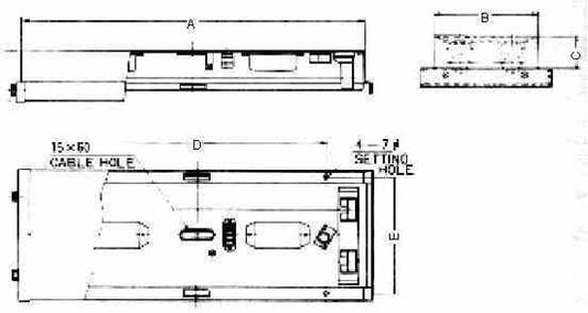 FL CEILINGLIGHT NON-WATERTIGHT, RECESS AC110V KQA402 36WX2, Price Per PCE, IMPA 791854, ISSA , KERGER NR. - EC Nr - Kloska2 , Origin CN, HS CODE 85393110