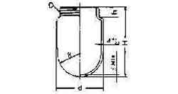 GLASS GLOBE SCREW TYPE S90AYR, Price Per PCE, IMPA 792087, ISSA , KERGER NR. - EC Nr - Kloska2 , Origin , HS CODE 70200080