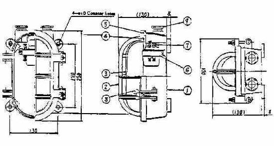 PASSAGE LIGHT WATERTIGHT, WITH GUARD E27 60W, Price Per PCE, IMPA 792102, ISSA , KERGER NR. - EC Nr - Kloska2 , Origin CN, HS CODE 94054091