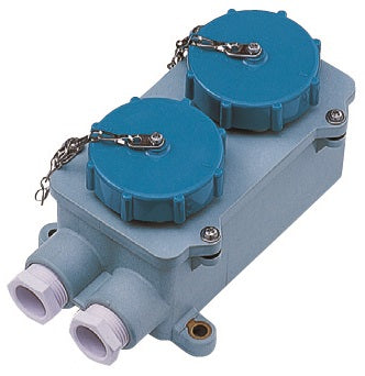 CEE SOCKET TWO WAY IP67 220V 3 POL.16A 6H, Price Per PCE, IMPA 792766, ISSA , KERGER NR. - EC Nr - Kloska2 , Origin CN, HS CODE 85351000