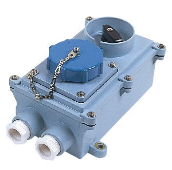 CEE SOCKET/SWITCH IP67 220V 3 POL.16A 6H, Price Per PCE, IMPA 792772, ISSA , KERGER NR. - EC Nr - Kloska2 182160 , Origin CN, HS CODE 85351000