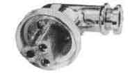 PLUG WATERTIGHT 3PIN ANGLE, TYPE-1MB SYNTHETIC RESIN, Price Per PCE, IMPA 792802, ISSA 7341112, KERGER NR. - EC Nr - Kloska2 743184 184474 , Origin CN, HS CODE 85366990