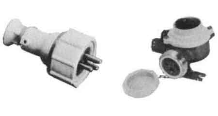PLUG WATERTIGHT 3PIN TYPE HNA, SYNTHETIC RESIN, Price Per PCE, IMPA 792881, ISSA 7340005, KERGER NR. - EC Nr - Kloska2 743012 183630 424111020, Origin CN, HS CODE 85366990