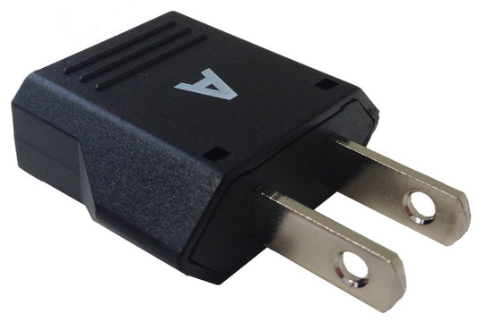 PLUG ADAPTOR 2-FLAT PIN PLUG, & 2-ROUND PIN RECEPTACLE, Price Per PCE, IMPA 792961, ISSA , KERGER NR. - EC Nr - Kloska2 385062 178518 , Origin CN, HS CODE 85366990