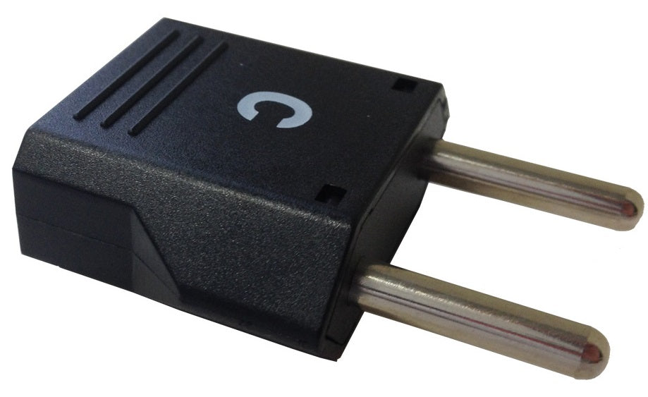PLUG ADAPTOR 2-ROUND PIN PLUG, & 2-FLAT PIN RECEPTACLE, Price Per PCE, IMPA 792962, ISSA , KERGER NR. - EC Nr - Kloska2 385074 178524 , Origin CN, HS CODE 85366990