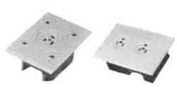 RECEPTACLE CABIN FLUSH DOUBLE, PLASTIC PLATE 2X FLAT PIN WITH U, Price Per PCE, IMPA 792972, ISSA , KERGER NR. - EC Nr - Kloska2 , Origin CN, HS CODE 85366990