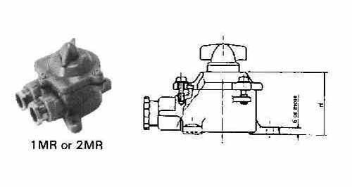 SWITCH ROTARY SMALL WATERTIGHT, TYPE 2MR SYNTHETIC RESIN, Price Per PCE, IMPA 793015, ISSA , KERGER NR. - EC Nr - Kloska2 , Origin CN, HS CODE 85392290