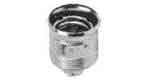 LAMP HOLDER EUROPEAN BRASS, E27 WITH BUSHING M10, Price Per PCE, IMPA 793520, ISSA 7331401, KERGER NR. - EC Nr - Kloska2 402408 118406 , Origin CN, HS CODE 85366190