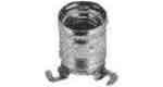 LAMP HOLDER EUROPEAN BRASS, E27 WITH 3-MOUNTING LUG, Price Per PCE, IMPA 793529, ISSA 7331419, KERGER NR. - EC Nr - Kloska2 118460 424152220, Origin CN, HS CODE 85366190