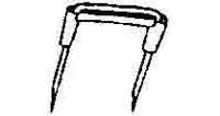 CABLE CLIPS ROUND WHITE 11 MM, Price Per 1, IMPA 794787, ISSA 7308512, KERGER NR. - EC Nr - Kloska2 302324 151836 , Origin CN, HS CODE 85444991