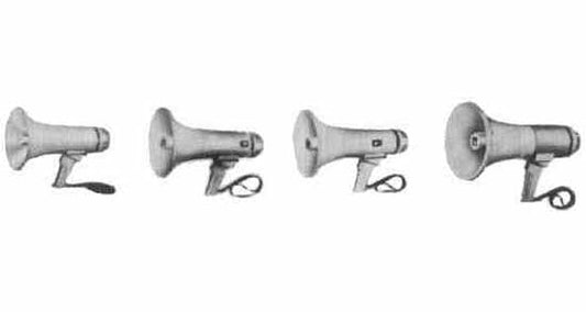 MEGAPHONE TRANSISTER 25W, DIA211XL374MM, Price Per PCE, IMPA 795704, ISSA 4901215, KERGER NR. - EC Nr - Kloska2 904000 265300 , Origin CN, HS CODE 85182900