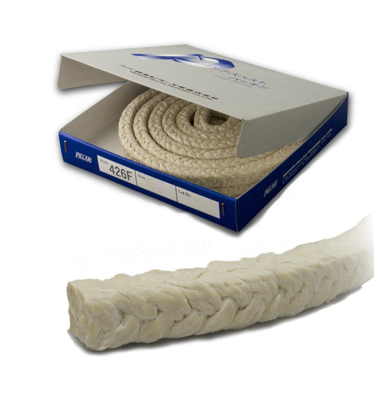 RAMIE PACKING PTFE IMPREGNATED PE044 80 BAR 2 MTR 9,5 MM 150°C MARPACK , Price per BOX , Country Of Origin : CN , HS Code: 84849000 , Net Weight: 0.32 , IMPA - 810225 - 810569 - 810570 - 810684 -  - ISSA  - 7506505 - 7506905 - 7522607 - 7522608