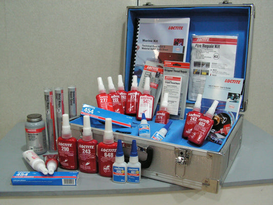 MARINE MAIN. & EMER. REP. KIT 1068255 LOCTITE , Price per PIECE , Country Of Origin : NL , HS Code: 35061000 , Net Weight: 5 , IMPA - 812171 - ISSA