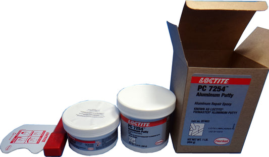 PLASTIC STEEL PUTTY, ALUMINIUM F / 1103 -35°C TO +120°C 454 GRAM DARBOND , Price per PIECE , Country Of Origin : CN , HS Code: 39073000 , Net Weight: 0.5 , IMPA - 812177 - 812266 - 812267 - 812921 - 812922 - ISSA  - 7563303