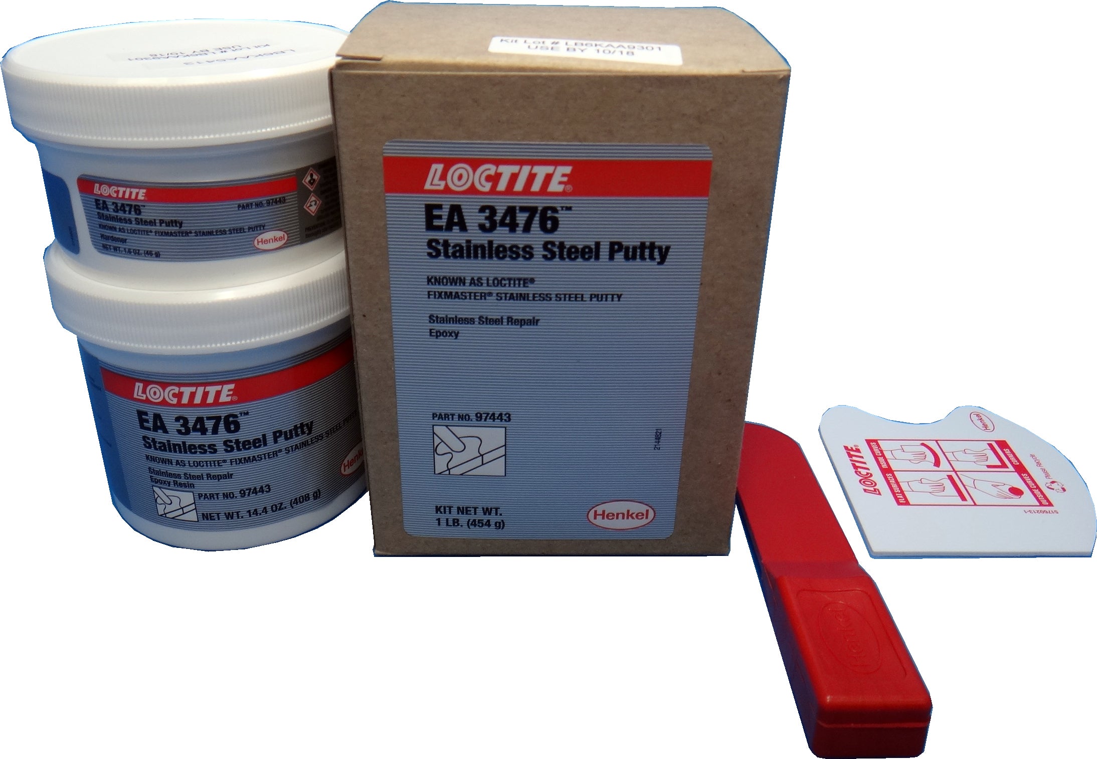 STAINLESS STEEL PUTTY 500gr DEVCON STUN3082, Price for 1, IMPA 812178 ...