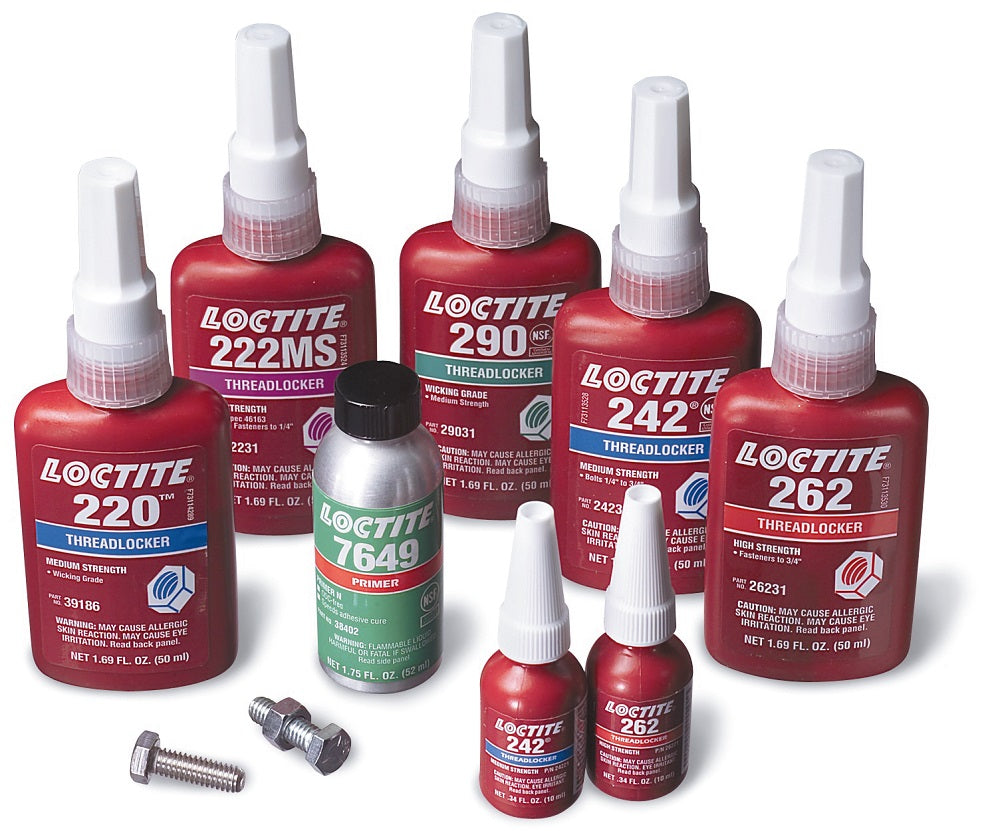 ADHESIVE THREADLOCKER bottle 50cc  LOCTITE 270, Price for 1, IMPA 812746, ISSA 7560202, Weight 0.05Kg HS Code:  35061000 Origin:  GERMANY