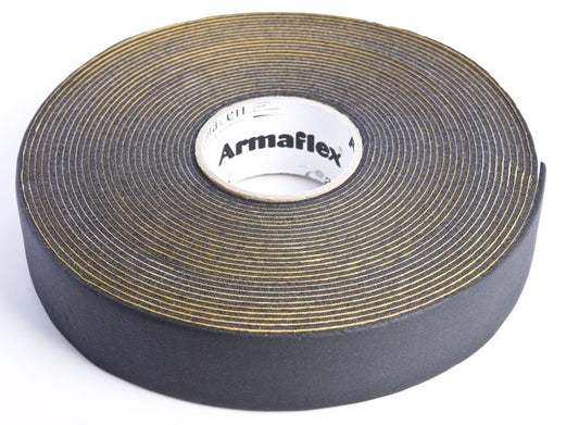 INSULATION TAPE 50 MM 15 MTR 3 MM -40°C TO +105°C ARMAFLEX , Price per ROLL , Country Of Origin : NL , HS Code: 59061000 , Net Weight: 0.2 , IMPA - 813926 - ISSA  - 7351301 - 7351302 - 7351303 -