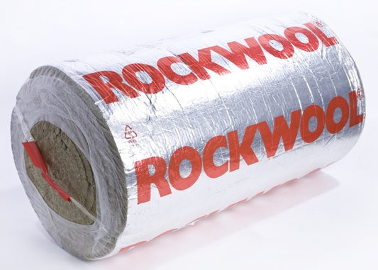 LAMELLA BLANKET COVERED WITH ALUMINIUM FOIL N°133 3000 MM 1000 MM 80 MM 250°C COIL: 3 M2 ROCKWOOL , Price per BOX , Country Of Origin : NL , HS Code: 68061000 , Net Weight: 2 , IMPA - 813997 - ISSA  - 7528305