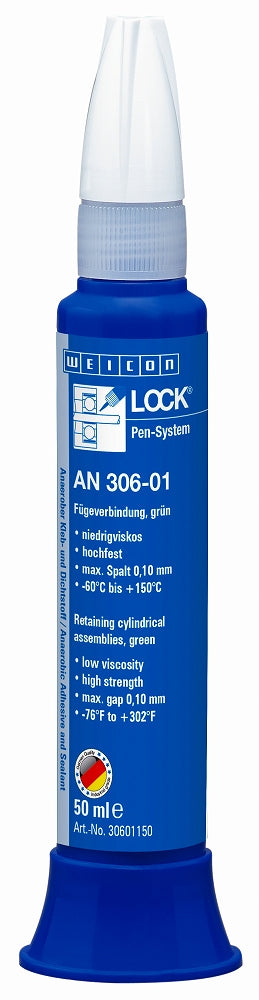 RETAINING COMPOUND bottle 50cc  LOCTITE 601, Price for 1, IMPA 815217, ISSA , Weight 0.05Kg HS Code:  35061000 Origin:  GERMANY