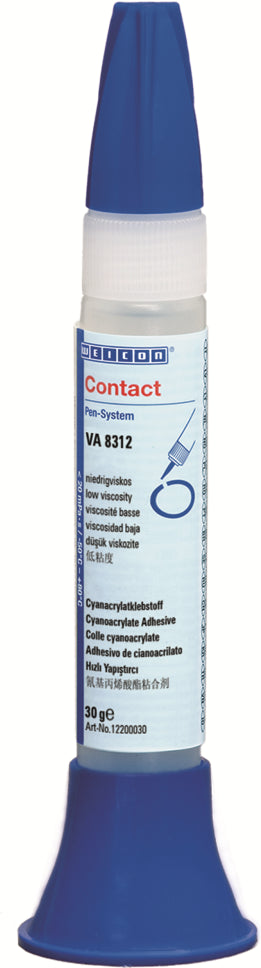 Weicon VA 8312 Glue 30 Gram, IMPA 815242, Price Per PCE, HS-Code 3506990000, Origin XU, IMPA 815242, Weight 0.05Kg, Weicon, Quality A