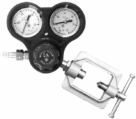 REGULATOR ACETYLENE 0-1,5bar UNITOR CONNECTION, Price for 1, IMPA 850193, ISSA 7701302, Weight 1.00Kg HS Code:  74122000 Origin:  NETHERLANDS