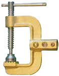 EARTHCLAMP SCREW TYPE 500 AMP ALL-WELD , Price per PIECE , Country Of Origin : IN , HS Code: 82031000 , Net Weight: 0.5 , IMPA - 851043 - ISSA