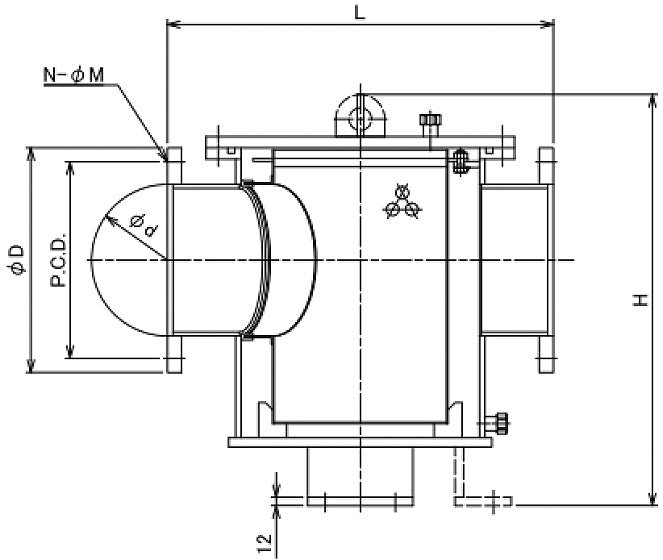 MARINE CAN WATER FILTER 200 MM 5K CAST STEEL , Price per PIECE , Country Of Origin : CN , HS Code: 8421210090 , Net Weight: 141 , IMPA - 872010 - ISSA