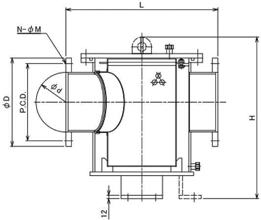 MARINE CAN WATER FILTER 200 MM 5K CAST STEEL , Price per PIECE , Country Of Origin : CN , HS Code: 8421210090 , Net Weight: 141 , IMPA - 872010 - ISSA